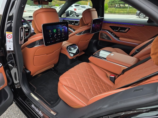 메르세데스-벤츠 '더 뉴 S 580 4MATIC L'. 사진=최태인 기자