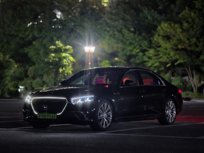 메르세데스-벤츠 '더 뉴 S 580 4MATIC L'. 사진=최태인 기자
