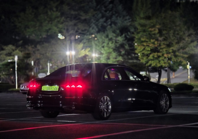 메르세데스-벤츠 '더 뉴 S 580 4MATIC L'. 사진=최태인 기자