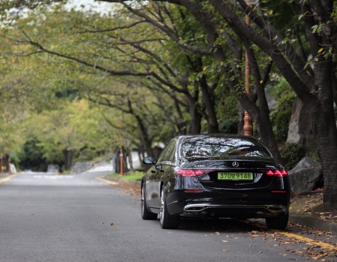 메르세데스-벤츠 '더 뉴 S 580 4MATIC L'. 사진=최태인 기자