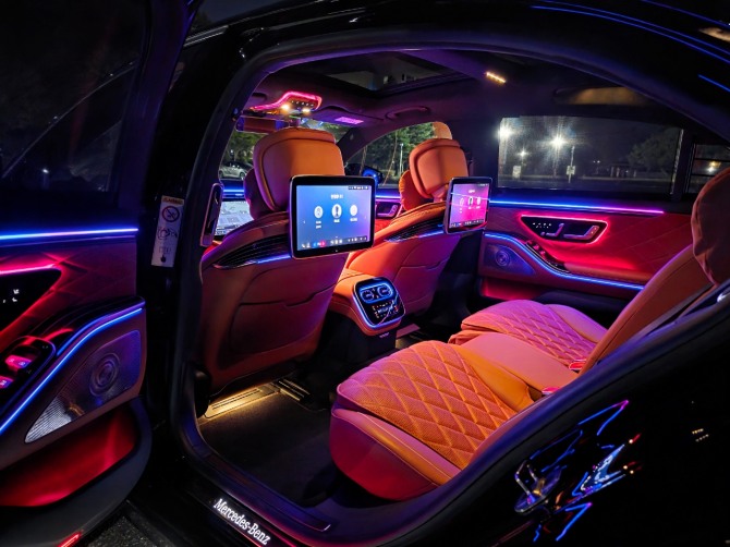 메르세데스-벤츠 '더 뉴 S 580 4MATIC L'. 사진=최태인 기자