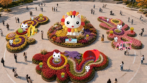 2026고양가을꽃축제 메인 정원 조감도. 사진=고양시