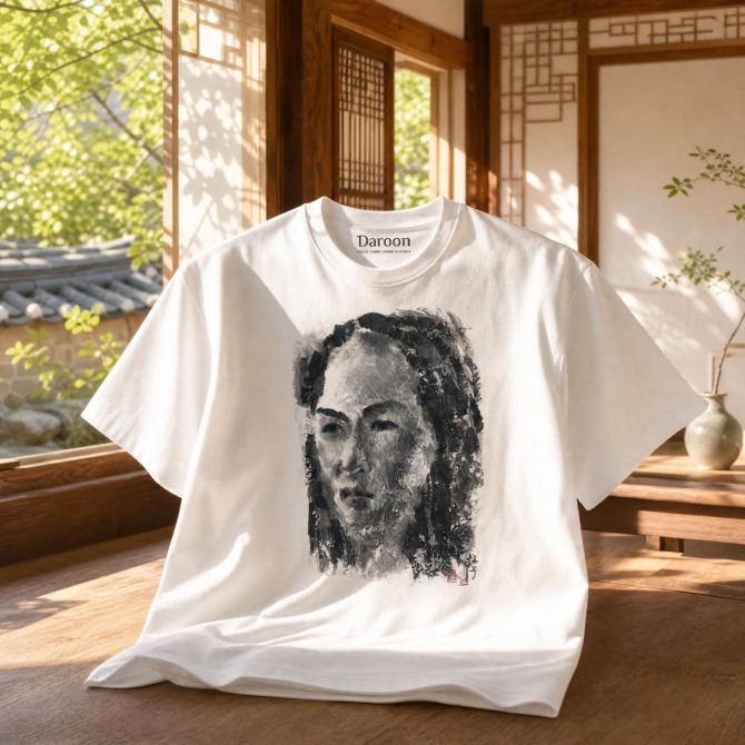 한명호작. Art on T shirts 