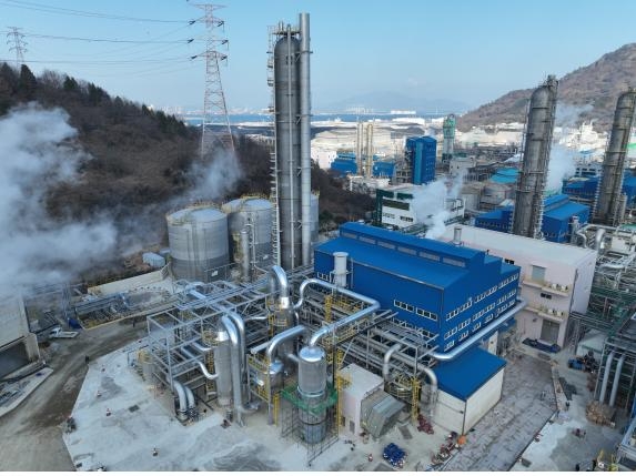 지난 2024년 11월 준공한 제6질산 공장 전경. 사진=TKG휴켐스