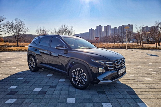 현대자동차 준중형 스포츠유틸리티차량(SUV) 투싼 하이브리드. 사진=글로벌이코노믹
