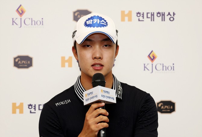 송민혁. 사진=KPGA 민수용 포토