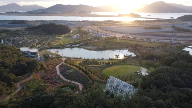 산이정원 전경. 사진=BS그룹
