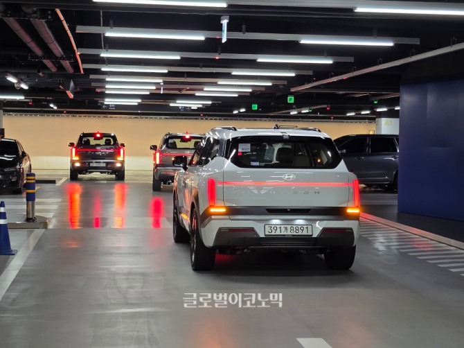 현대자동차 '디 올 뉴 투싼'. 사진=최태인 기자