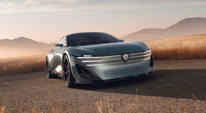 푸조 'RCZ 비전'. 사진=스텔란티스코리아