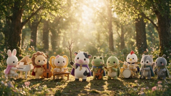 31일 공연, 클래시카우의 '숲속의 친구들(Little Forest)'