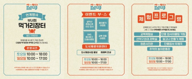 설악단풍축제 주요 프로그램. 사진=속초시