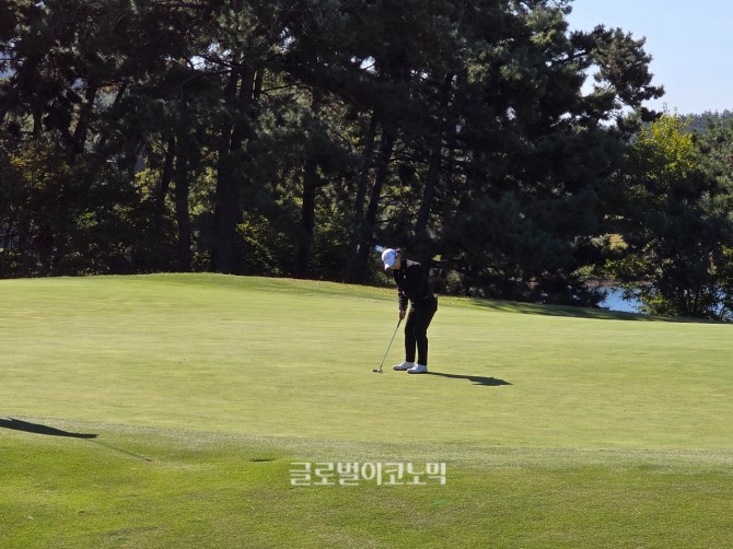 전남 해남 파인비치 골프링크스에서 열린 'BMW 레이디스 챔피언십 2026' 현장. 사진=최태인 기자