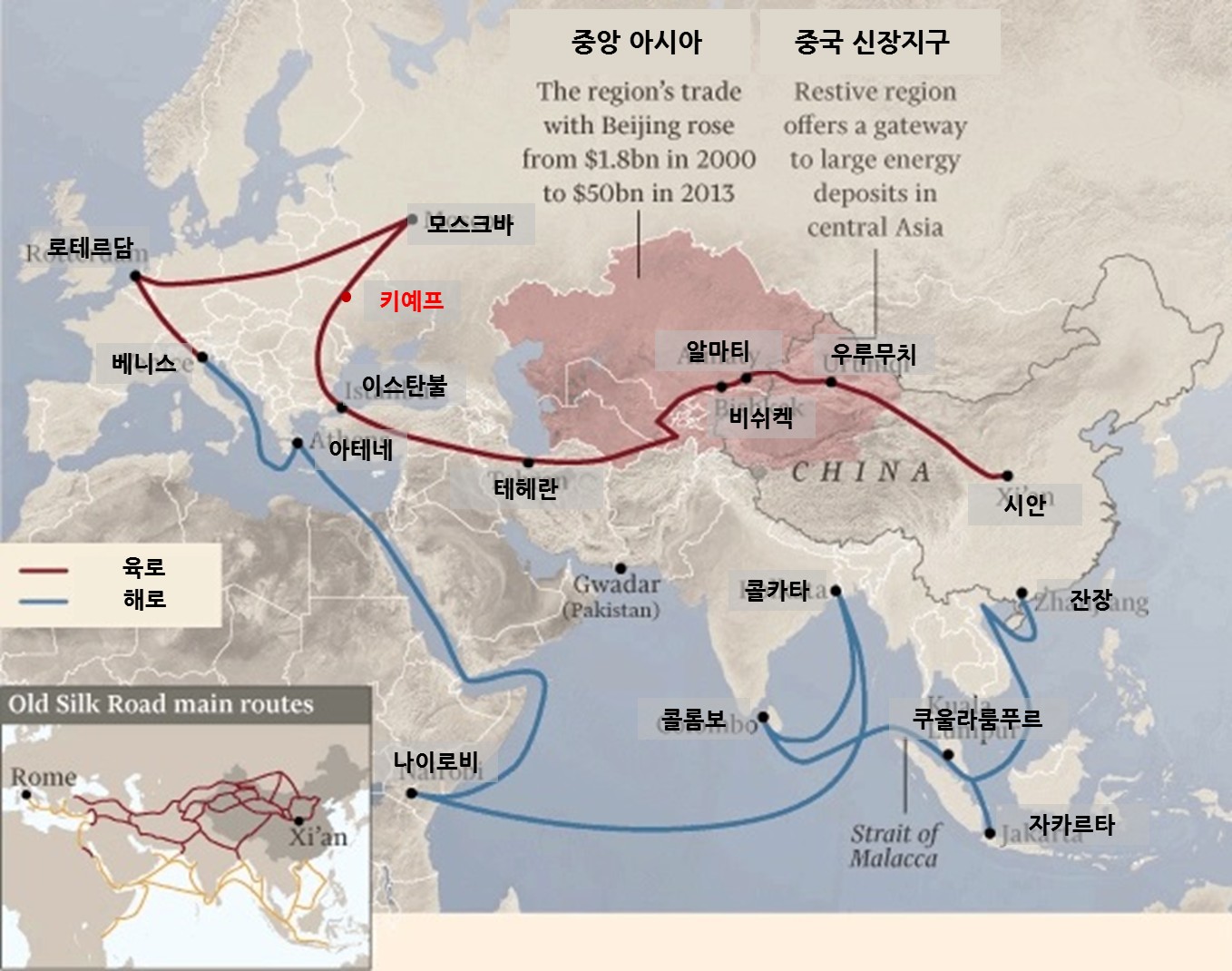 우크라이나-중국, 신실크로드 프로젝트로 관계 강화 나서나 - 글로벌이코노믹
