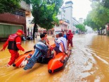 중국 안후이성, 기록적 폭우에 81만 명 이재민 발생