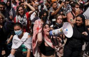 親이스라엘 사이트, 시위 학생 개인정보 유출 논란