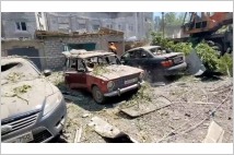 우크라, 러 점령 루한스크 미사일 공격…대규모 화재 발생