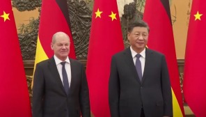 숄츠 독일 총리 “중국차 환영하지만 ‘공정 경쟁’해야” 경고