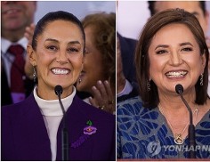 멕시코 첫 여성 대통령 탄생 예고…지방선거도 여풍 주목