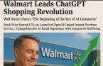 월마트, 챗GPT 쇼핑 혁명에 월가 환호