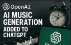 오픈AI, 챗GPT에 AI 음악 생성 추가