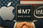 애플, 인텔과 7년 만의 '적과의 동침'…트럼프 달래기 위한 '미국산 M7' 카드 꺼냈다