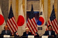 한·미·일 첫 3국 재무장관회의 개최...원화·엔화 급락사태 우려 공유·금융안정 협력