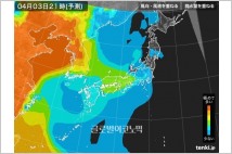 [일본發 한반도 날씨] 수도권·경기 초미세먼지 퇴근 무렵 '매우 나쁨'