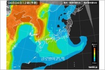 [일본發 한반도 날씨] 낮 12시 초미세먼지 ‘절정’…퇴근 후 ‘서울 맑음’