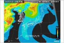 [일본發 한반도 날씨] 초미세먼지 없는 여의도 벚꽃축제…5~6일 최적