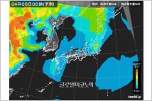 [일본發 한반도 날씨] 오전에만 초미세먼지 '좋음'…주말 벚꽃축제 간다면 남부지방으로