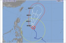 [일본 기상청] 21호 태풍 ‘란’ 일본으로 경로 틀어… 제주도 다음주 월요일 영향권