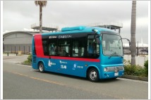 [글로벌-Biz 24] 오다큐전철, 올림픽 겨냥해 에노시마에서 자동운전버스 실험 시작