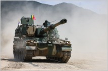인도군, 중국 국경 고산지대 포병 부대에 한화디펜스 K-9 자주포 배치