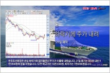 [동영상] 한국조선해양, 운임 하락기에 주가 이틀째 내려