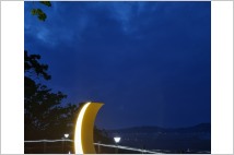 강화군, 석모도 휴양림 산책로 야간 경관조명 설치 완료