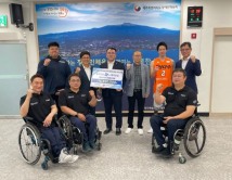 두산건설, 'We’ve 챔피언십' 수익 장애체육인에 기부