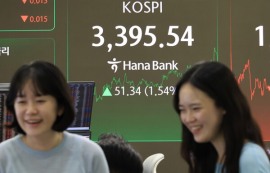 코스피, 외인·기관 폭풍 매수에 3400선 '코앞'