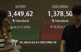 코스피, 사상 최고치...삼성 '8만전자' 눈앞
