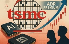 TSMC ADR 프리미엄, 23년 만에 최고 수준