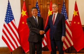 美 베선트-中 허리펑 통화...관세전쟁 휴전?