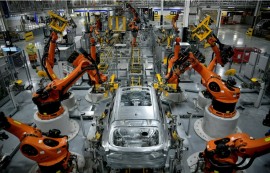 공장 로봇 설치, 10년 새 2배 증가...亞 74%