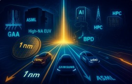 TSMC·삼성·인텔, 1나노 초격차 경쟁 돌입
