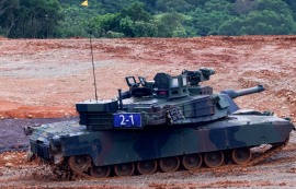 대만, 美 전차 108대 실전 배치로 中 견제