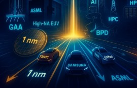 TSMC·삼성·인텔, 1나노 초격차 경쟁 돌입