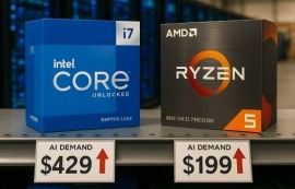 인텔·AMD, AI 수요 업고 CPU 가격 동반 인상