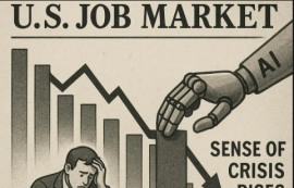 美 고용 시장, AI發 신규 채용 억제 '위기감'