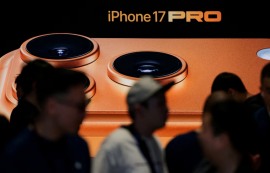 아이폰 17, 中 첫 달 판매량 전년比 22%↑