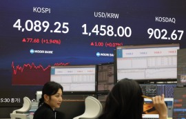 코스피, 대기업 투자 '희소식'에 1.94% 상승