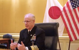 美 해군참모총장 "韓·日과 조선업 협력 필수"