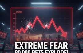 비트코인, 9만 달러 붕괴...약세 베팅 폭증